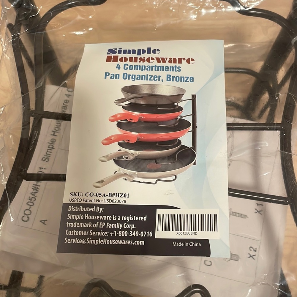 Pan organizer